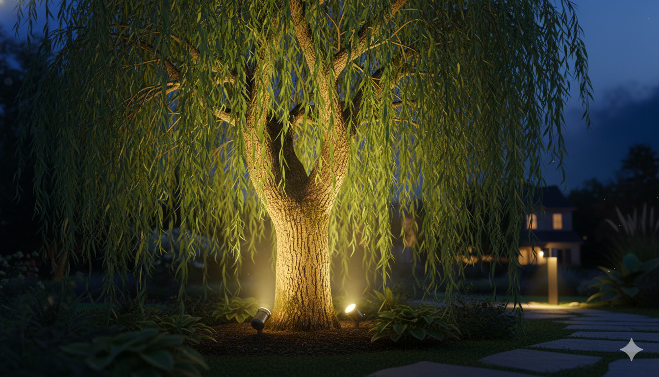 Tree uplighting fixture